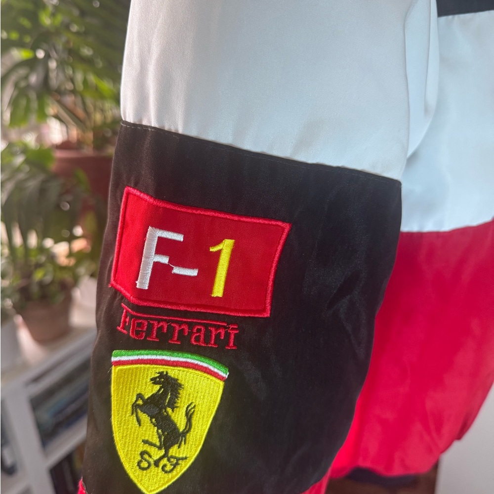 Ferrari Red and Black Racing Jacket - Picture 4 of 5